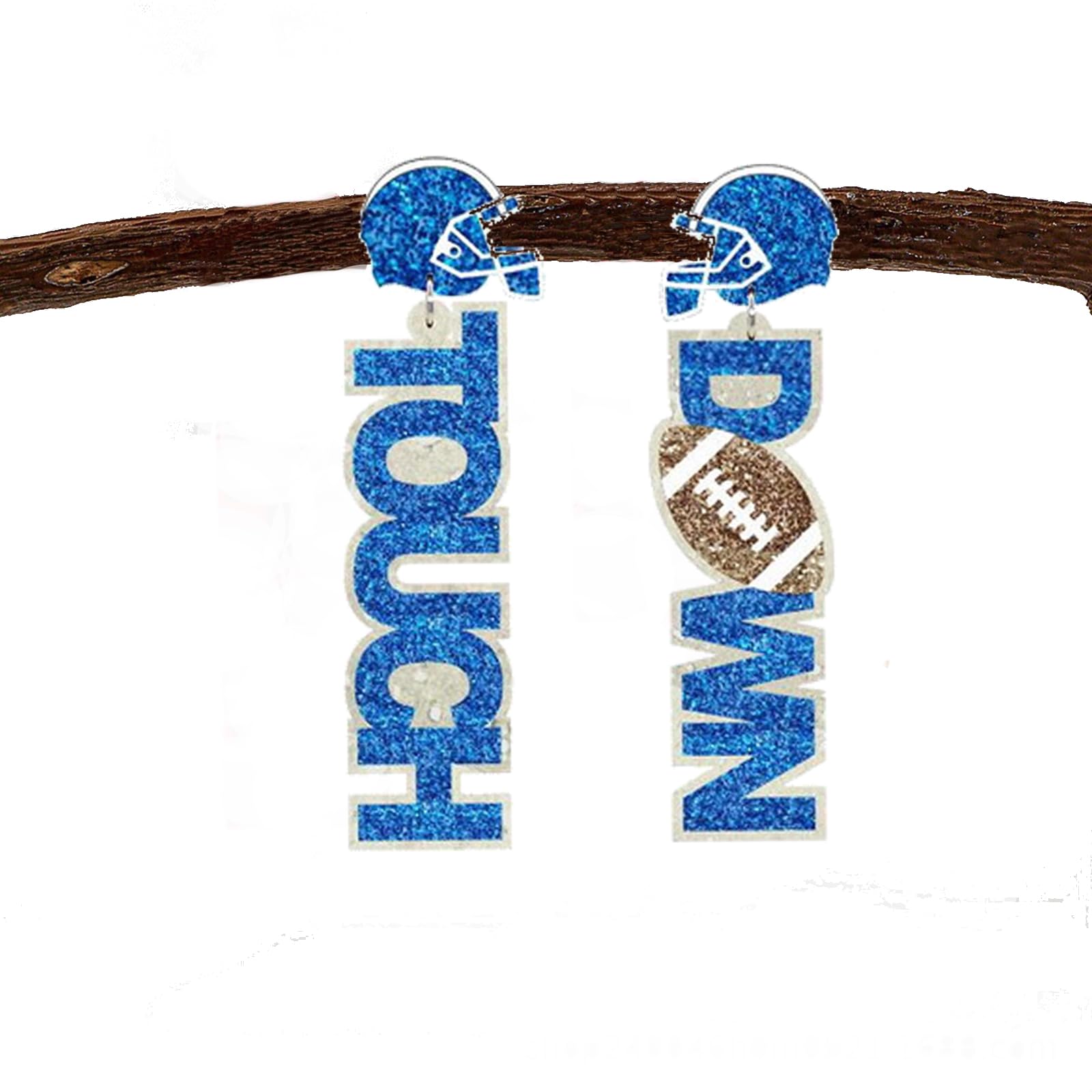 Stylish Acrylic Football Earrings for Women – Perfect Game Day Accessories & Sports Lover Gifts | Wear to Football Games, Tailgates & Team Parties