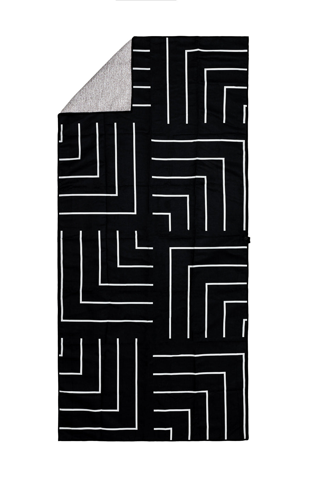 Premium Matrix Gym Towel & Storage Pouch Set - Soft Absorbent Workout Towel with Convenient Carry Case - Perfect for Gym, Yoga, Fitness & Travel