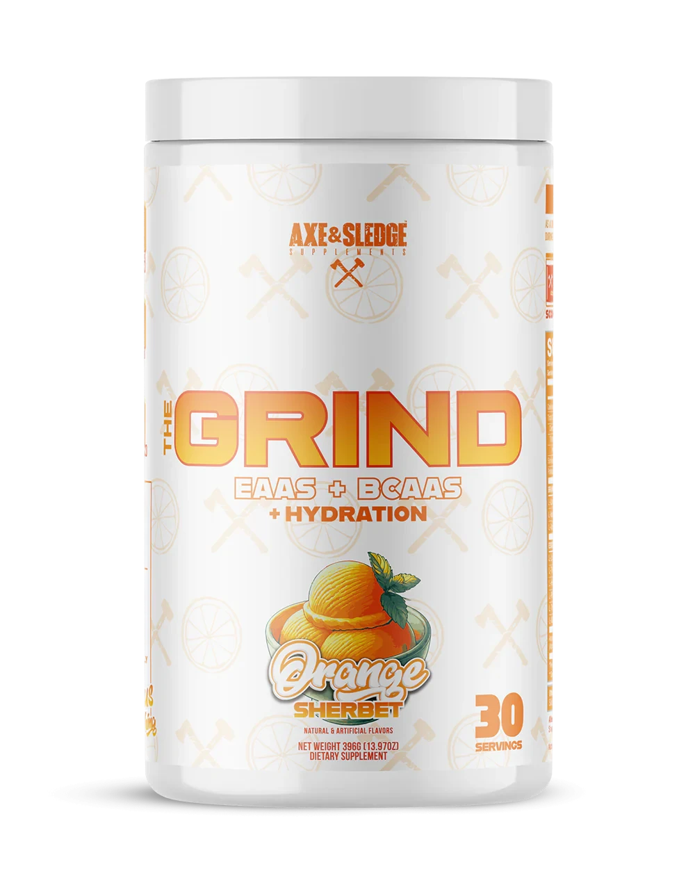 Axe & Sledge The Grind EAAS Pre-Workout Powder with Hydration Support - Boost Energy & Endurance for Intense Gym Sessions & Athletic Performance