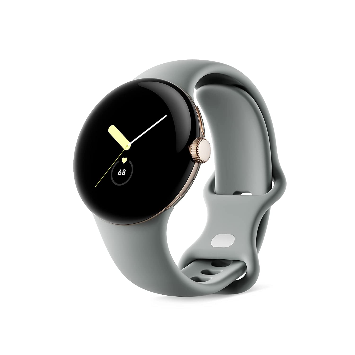 Polished Silver Case/Charcoal Active Band