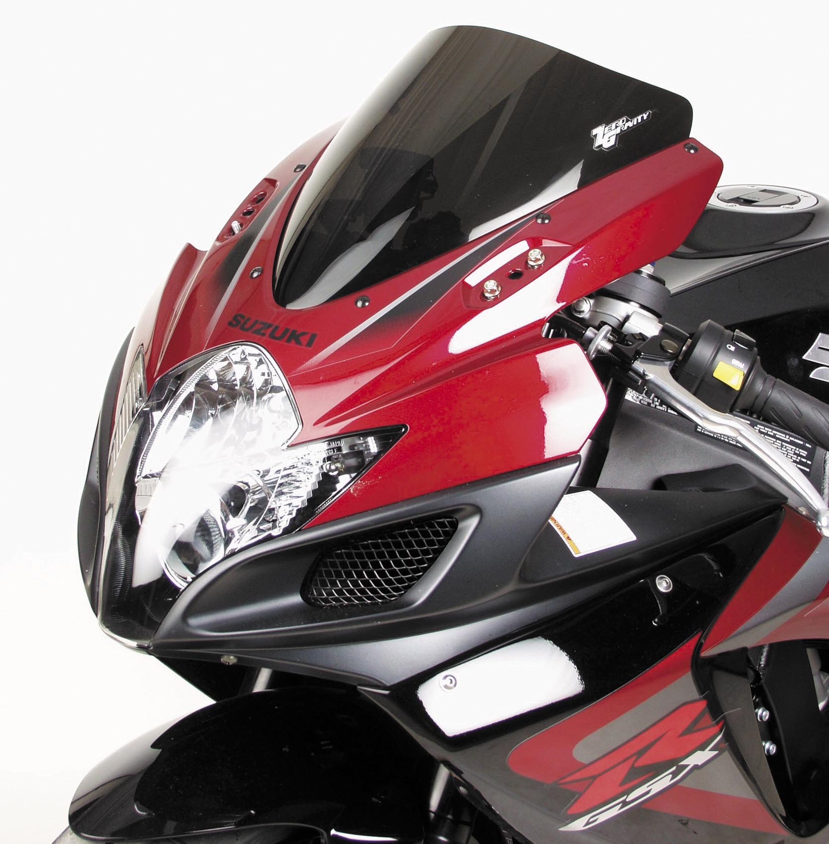 Zero Gravity Windshield for Suzuki V-Strom 1000 - Smoke Tint - High-Quality Motorcycle Windshield for Adventure Riding & Long-Distance Touring