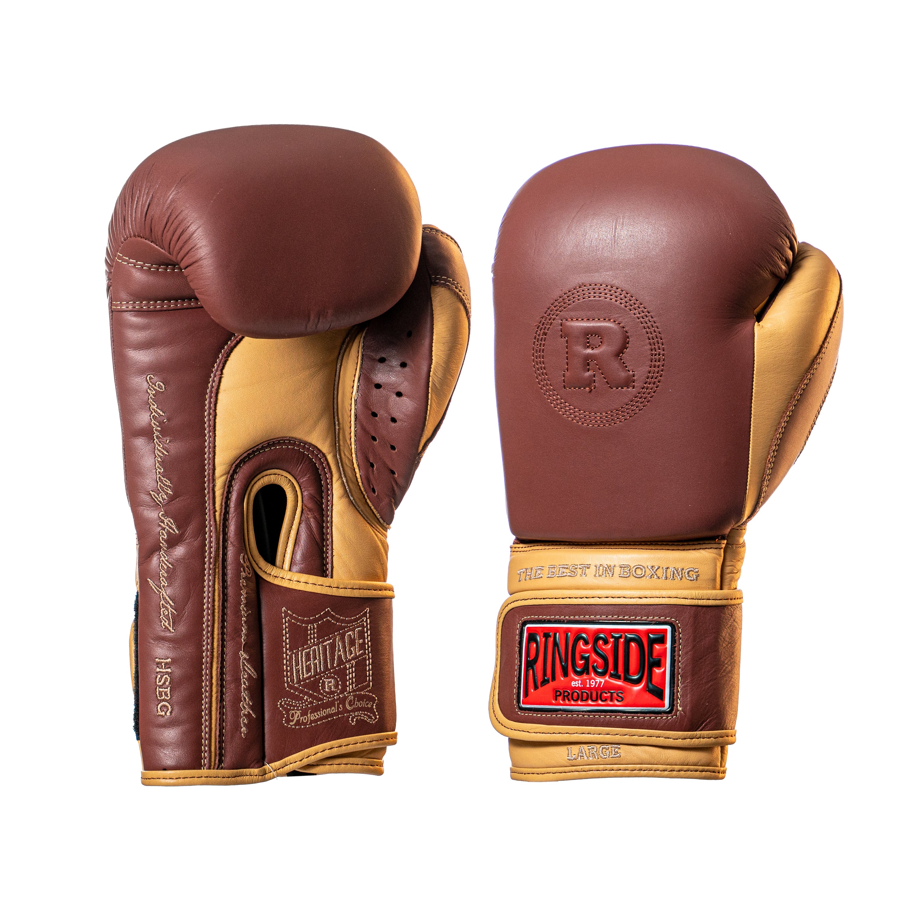 Heritage Super Bag Glove - Premium Leather Training Gloves for Boxing & MMA - Perfect for Punching Bag Workouts, Sparring & Fitness Training