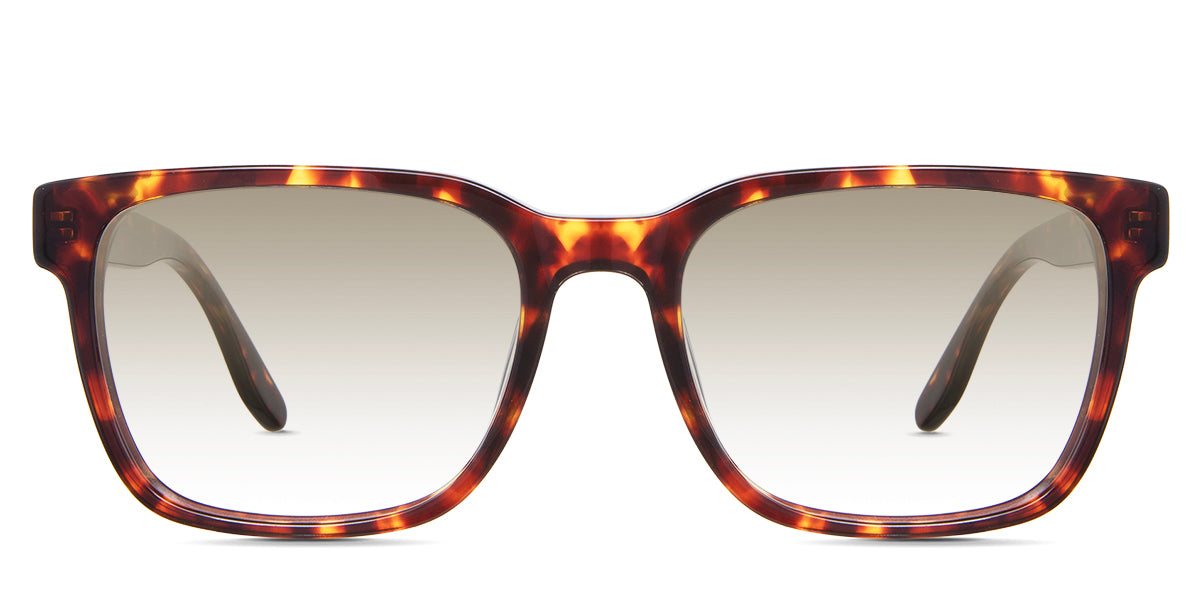 Wells Men's Prescription Tinted Glasses - UV Protection & Blue Light Blocking for Driving, Reading & Outdoor Activities