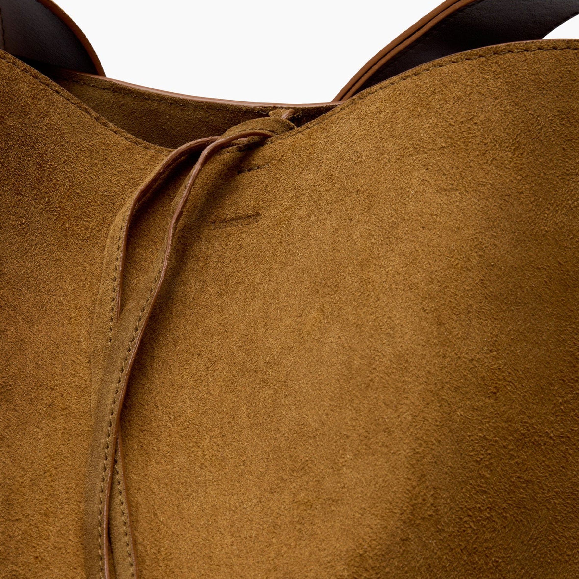 Norma Suede Tote Bag in Brown - Stylish & Spacious Handbag for Work, Travel & Everyday Use