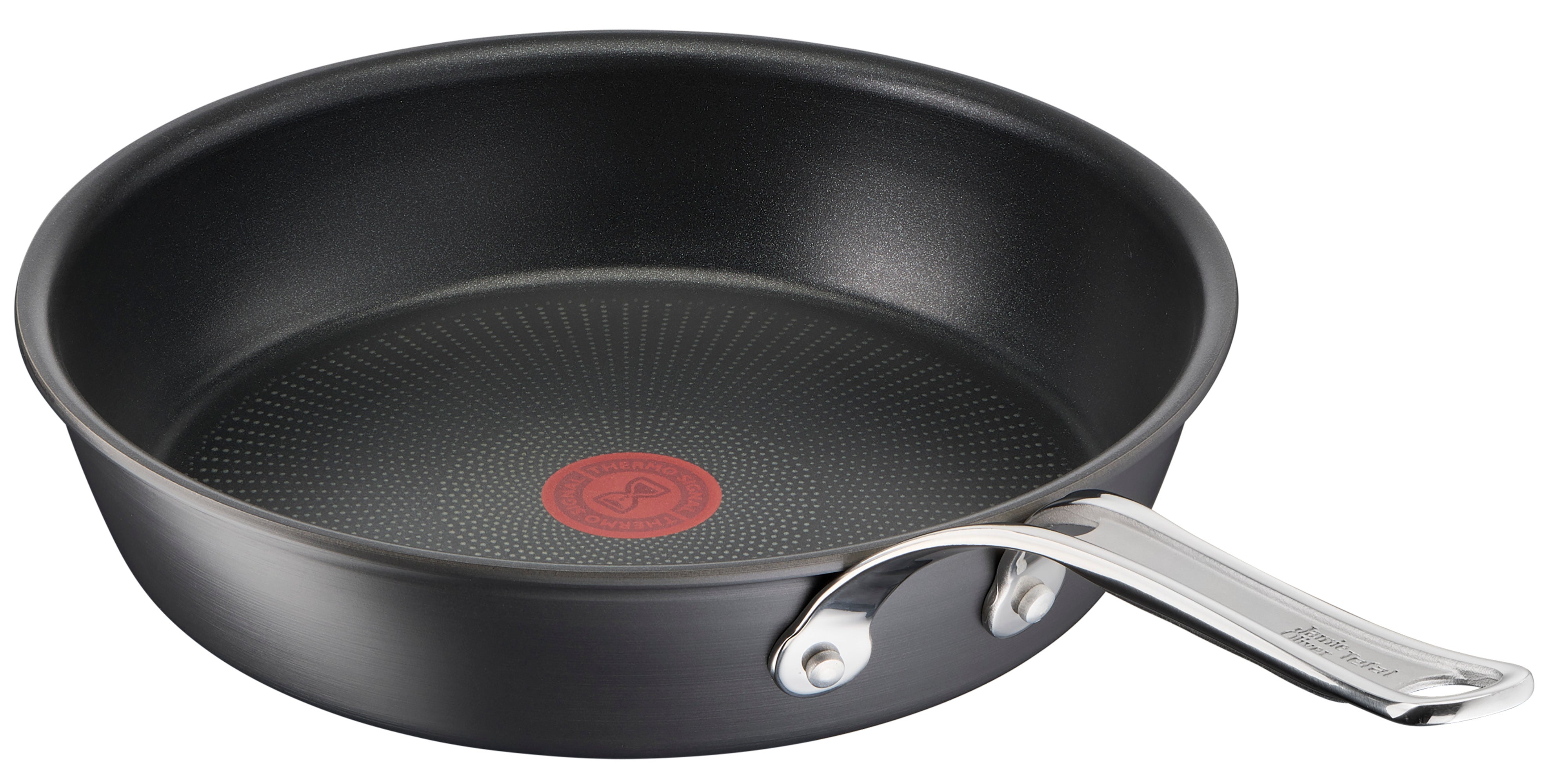 Jamie Oliver by Tefal 28cm Non-Stick Induction Fry Pan - Hard Anodized Classic Cookware for Sauteing, Frying & Everyday Cooking