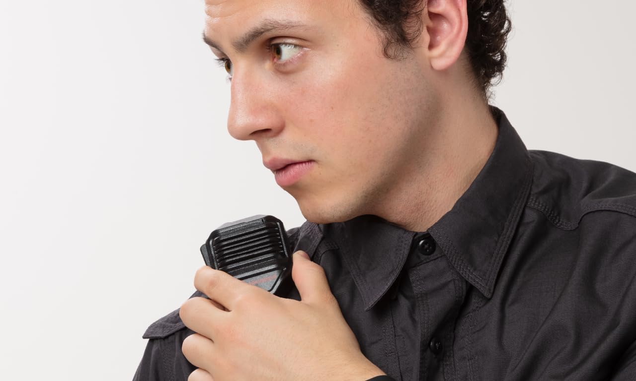 EH HD™ Remote Speaker Microphone for Motorola APX Next - Compatible with APX SRX & XPR Radios - Premium Clear Audio for Police, Firefighters & Security Professionals - Ideal for Emergency Response & Field Communications