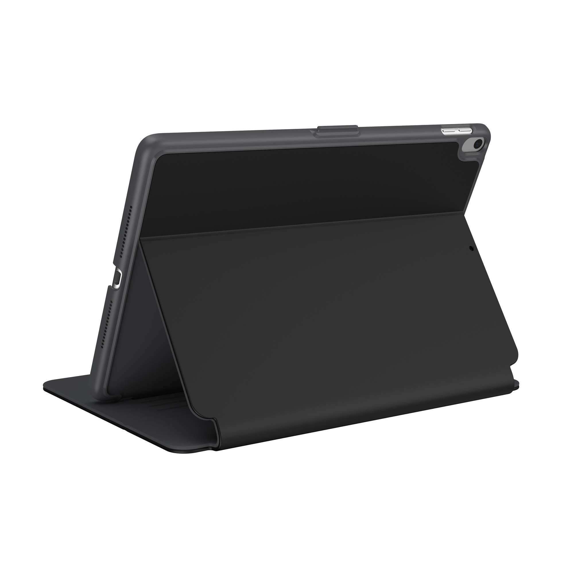 Speck StyleFolio iPad Air Case & Stand (2019) - Compatible with iPad Pro 10.5 Inch - Protective Cover with Multiple Viewing Angles - Black/Slate Grey - Perfect for Work, Travel & Home Use