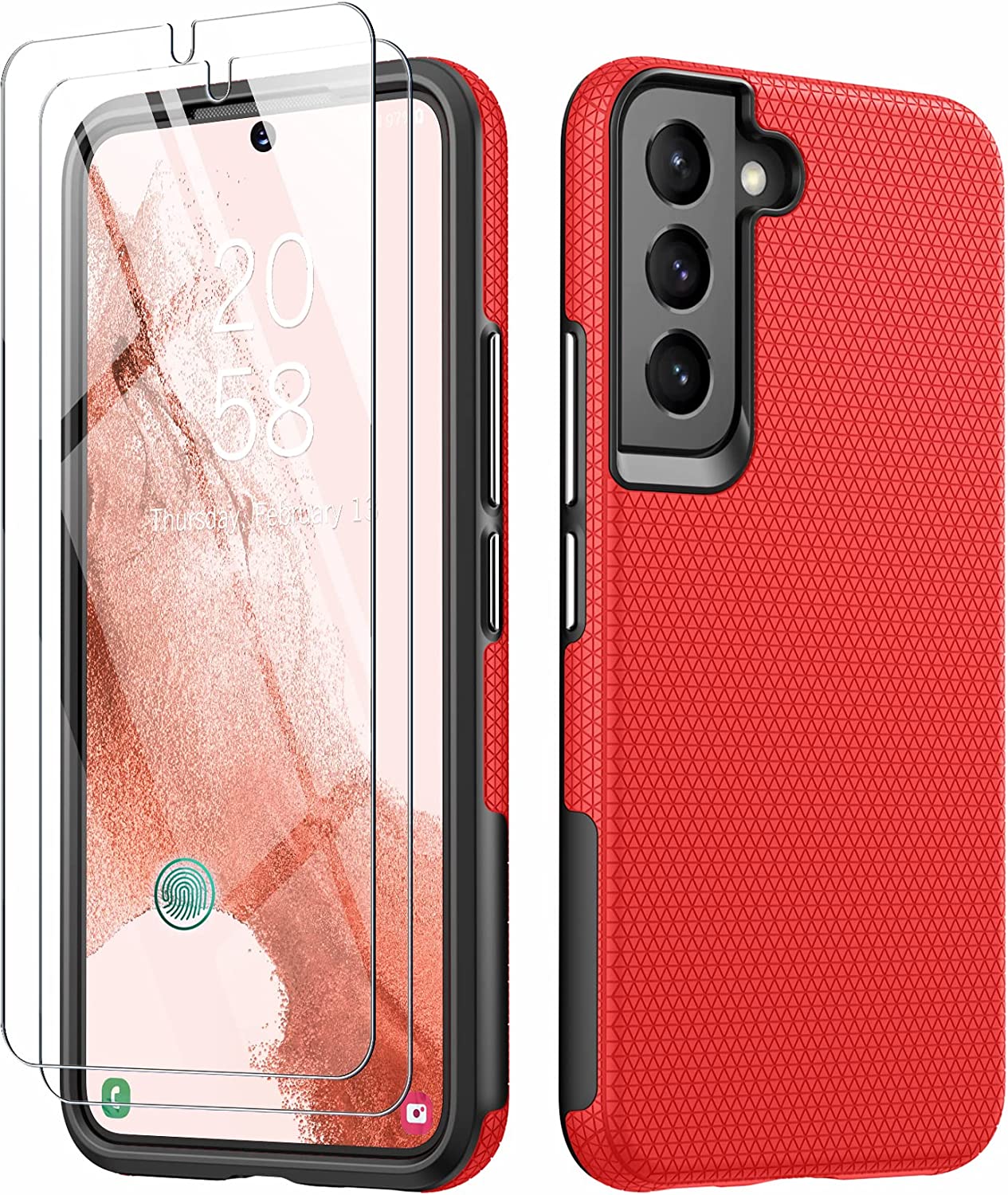 Samsung Galaxy S22 Phone Case - Shockproof & Dual Layer Protective Cover for Impact Protection | Perfect for Outdoor Activities, Travel & Daily Use