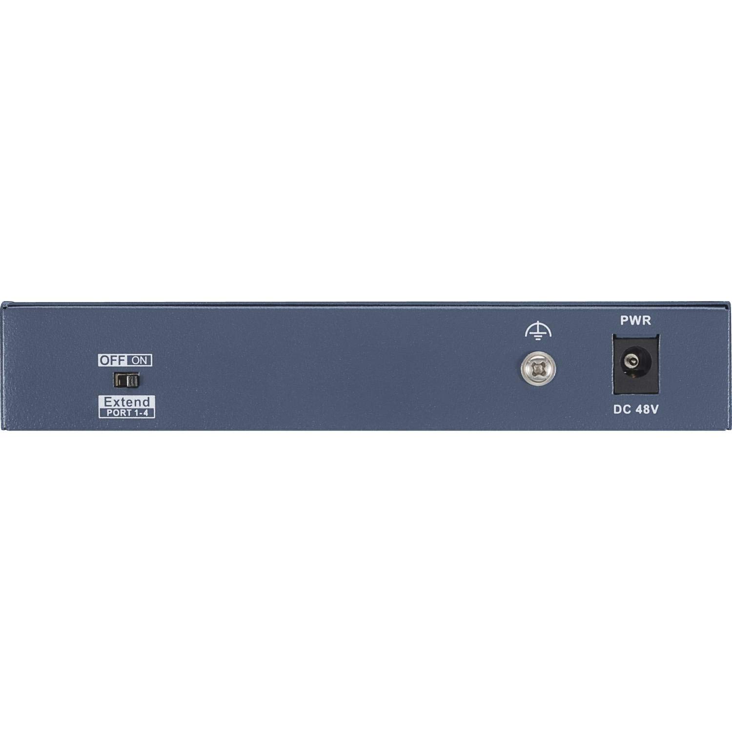 Hikvision DS-3E0106HP-E 6-Port Fast Ethernet PoE Switch | 10/100 Mbps Unmanaged Network Switch with Power Over Ethernet | Ideal for Home Office, Security Cameras & Small Business Networks