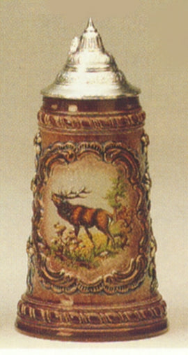 Authentic German Beer Steins - Handcrafted Oktoberfest Beer Mugs for Home Bar, Party & Collectibles - Perfect for Oktoberfest, Beer Tasting & Gifts