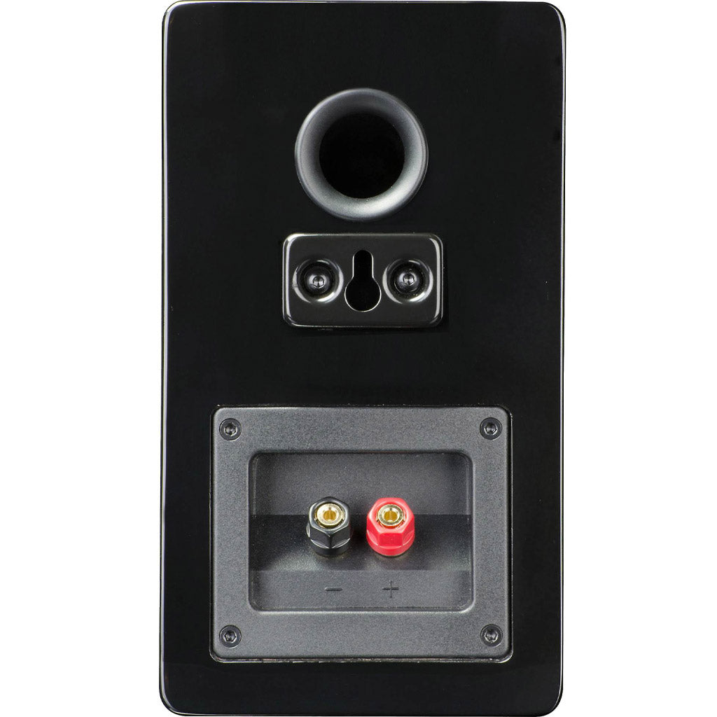 Prime Satellite Piano Gloss Outlet Keyhole Bracket - Wall Mount Bracket for TV, Speakers & Home Theater Systems - Easy Installation for Living Room, Bedroom & Office Setup