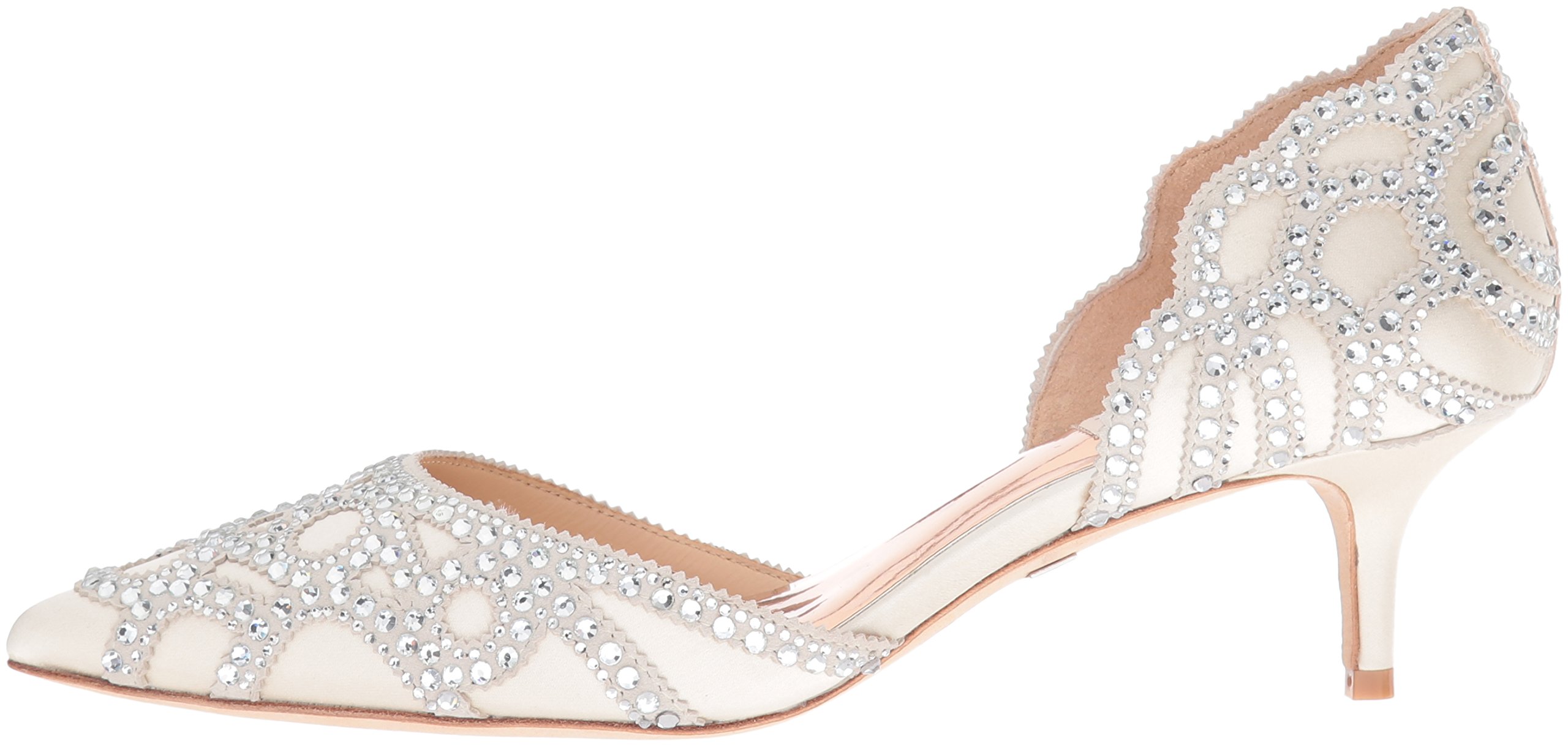 Badgley Mischka Women's Ginny Dress Pump - Elegant High Heel Shoes for Weddings, Parties & Formal Events | Comfortable & Stylish Women's Dress Shoes