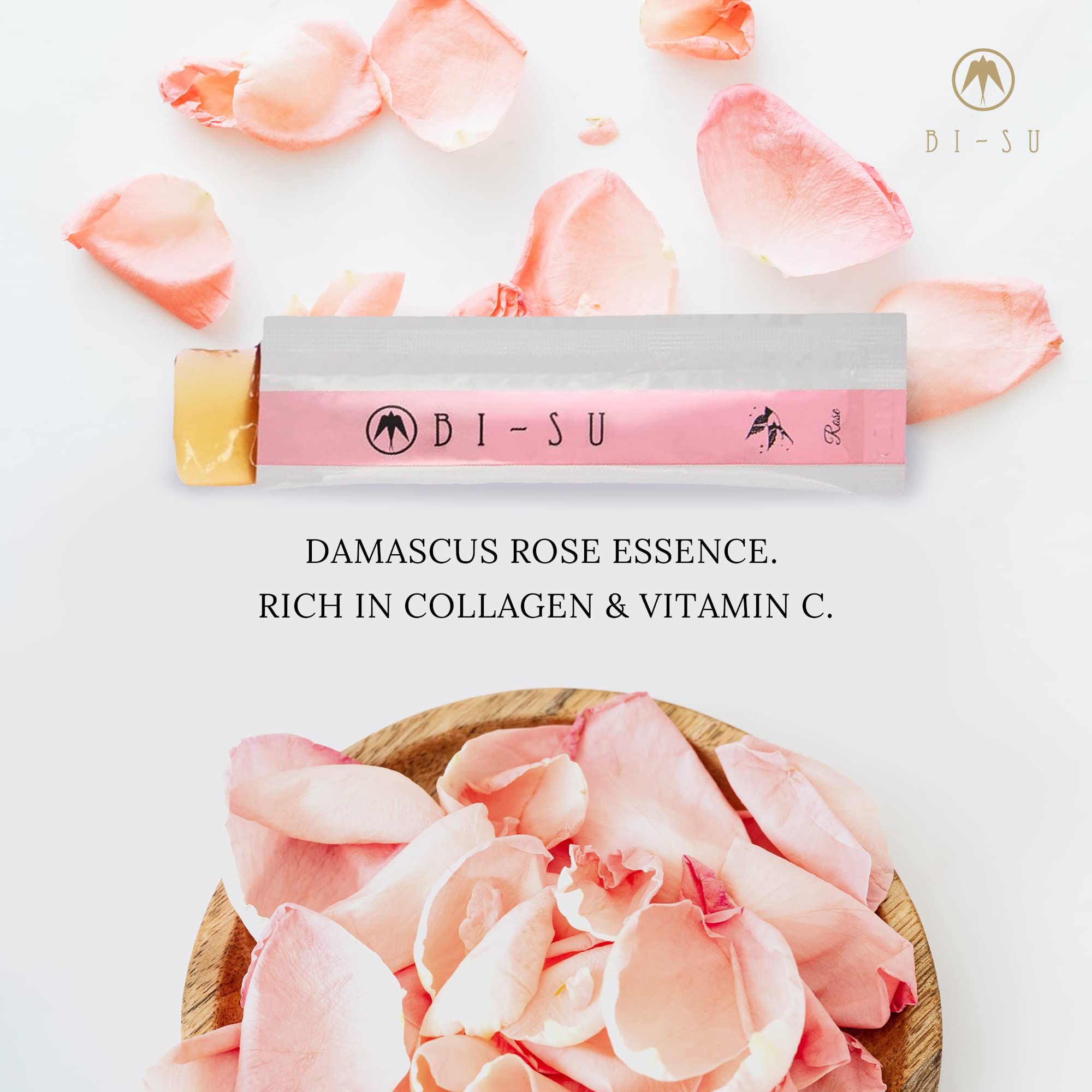 BI-SU Enzyme Stick with Natural Swiftlet Nests Extract | Collagen & Vitamin C for Anti-Aging, Skin Elasticity & GI Health | Japanese Beauty Supplement (10-Pack: Rose, Pineapple, Enzyme) | Perfect for Daily Skincare & Digestive Wellness