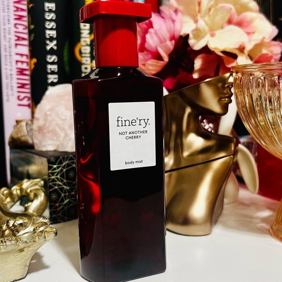 Fine'ry Another Cherry Body Mist Fragrance Spray - 5 fl oz Long-Lasting Perfume for Women - Perfect for Daily Wear, Date Nights & Special Occasions