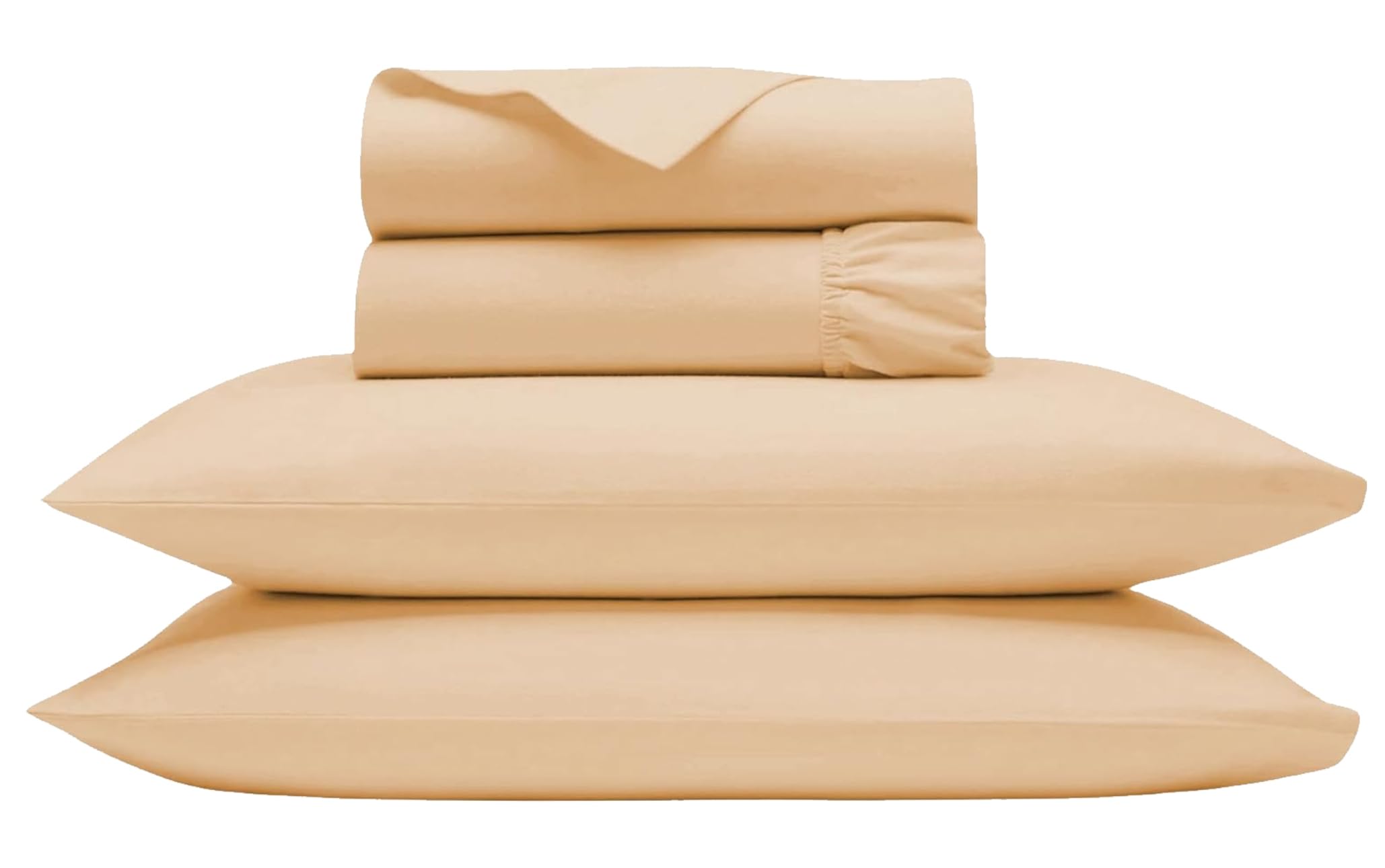 1000 Thread Count Egyptian Cotton Queen Size Sheets - Luxury Cooling Breathable Bedsheets for Hot Sleepers - Sateen Weave 18