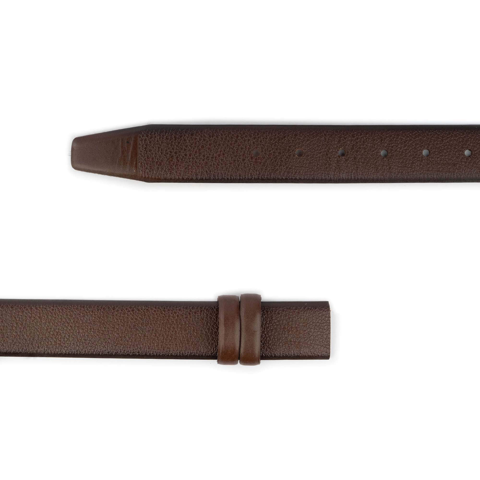 Premium Genuine Leather Men's Belt with Dunhill Buckle - Classic Brown Grain Strap for Business, Casual & Formal Wear | Durable Fashion Accessory