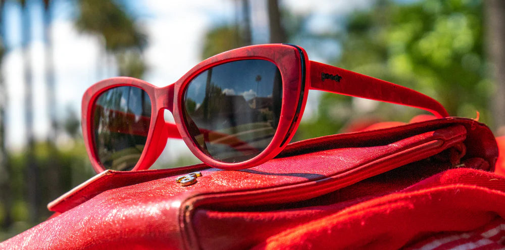 Goodr Haute Day in Hell Sunglasses - Polarized UV Protection for Running, Cycling & Outdoor Activities