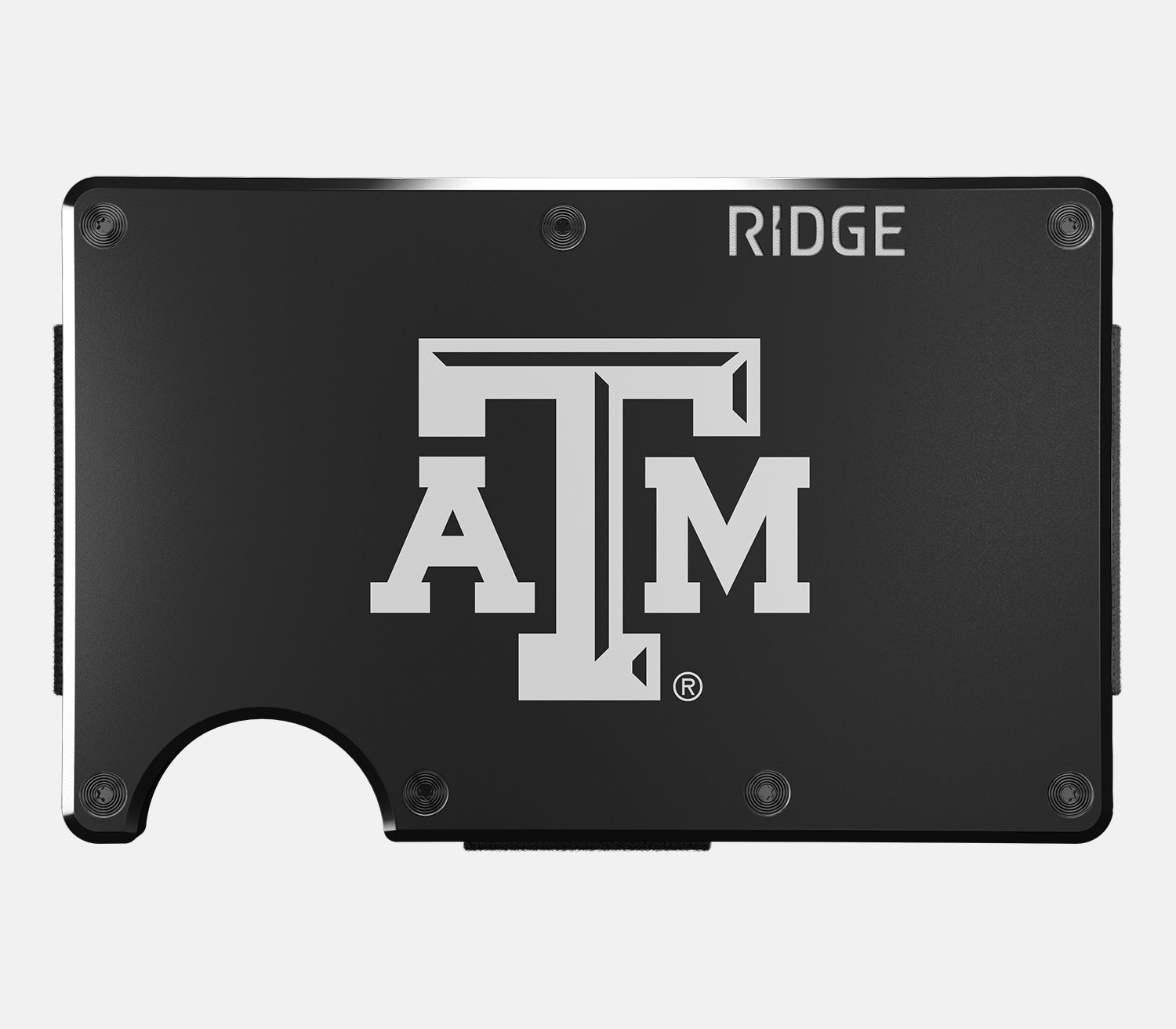 Ridge Wallet for Men - Slim RFID Blocking Minimalist Front Pocket Wallet - Texas A&M Aggies College Team Design - Perfect for Everyday Carry, Travel & Gifts