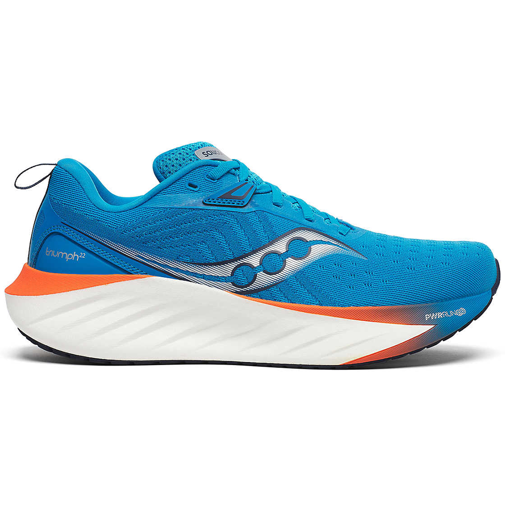 Men's Saucony Triumph 22 Running Shoes - Lightweight Cushioned Road Running Sneakers for Men | Perfect for Marathon Training, Jogging & Gym Workouts