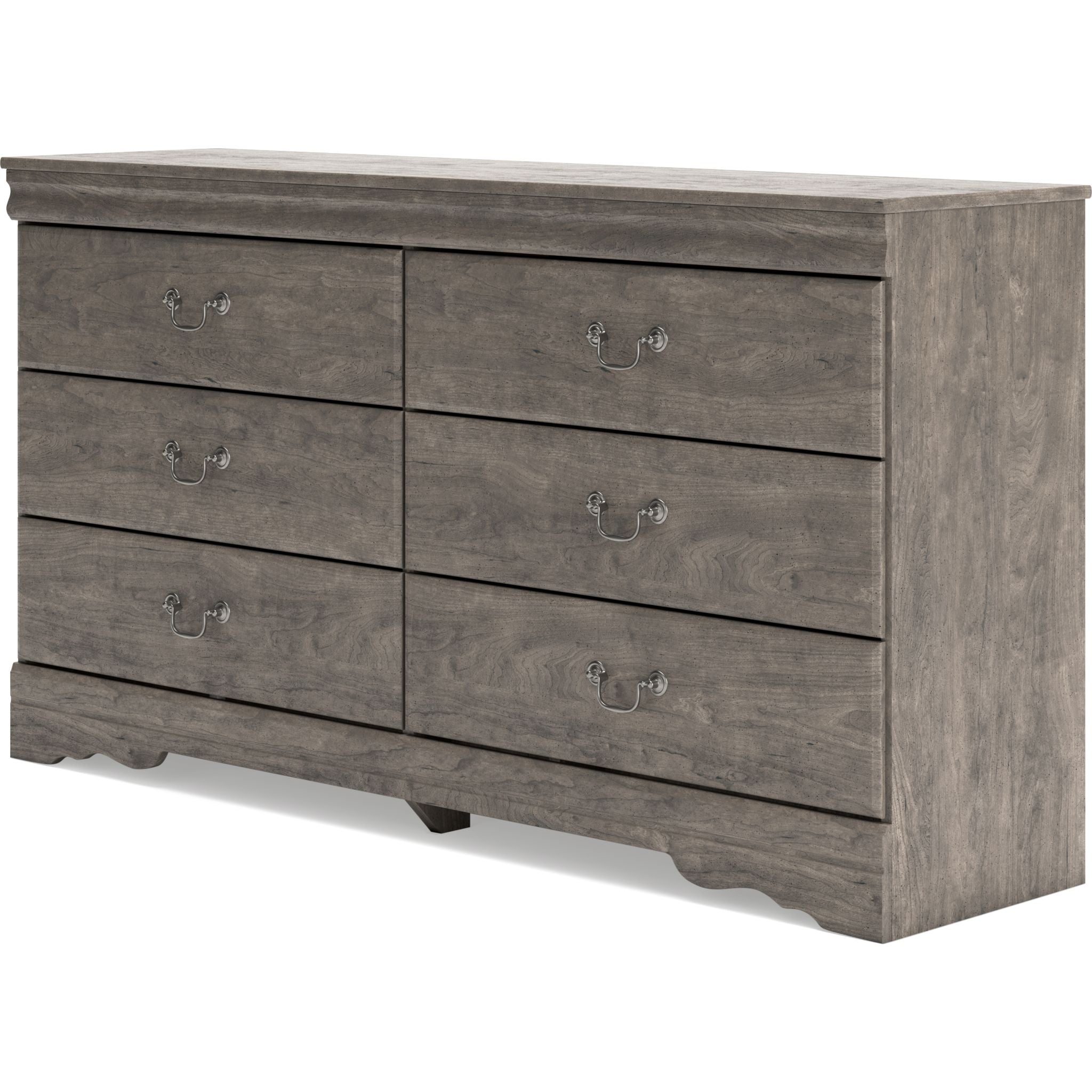 Bayzor Dresser - Modern 6-Drawer Chest for Bedroom & Closet Organization | Solid Wood Storage Furniture for Home & Office