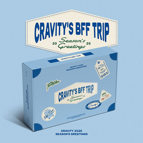 CRAVITY 2025 SEASON’S GREETINGS K-POP Merchandise [CRAVITY BFF TRIP] - Perfect for K-POP Fans, Collectors, and Gift Giving