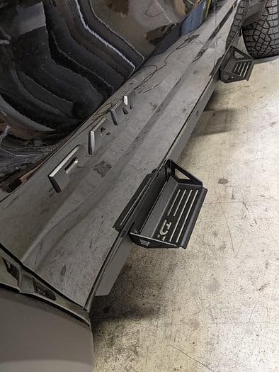 ICI Aluminum Side Steps Compatible with 2019-2022 Dodge Ram 1500 Crew Cab - Durable Alumilite Step Rails for Easy Entry & Exit | Perfect for Off-Roading, Truck Accessories & Heavy-Duty Use