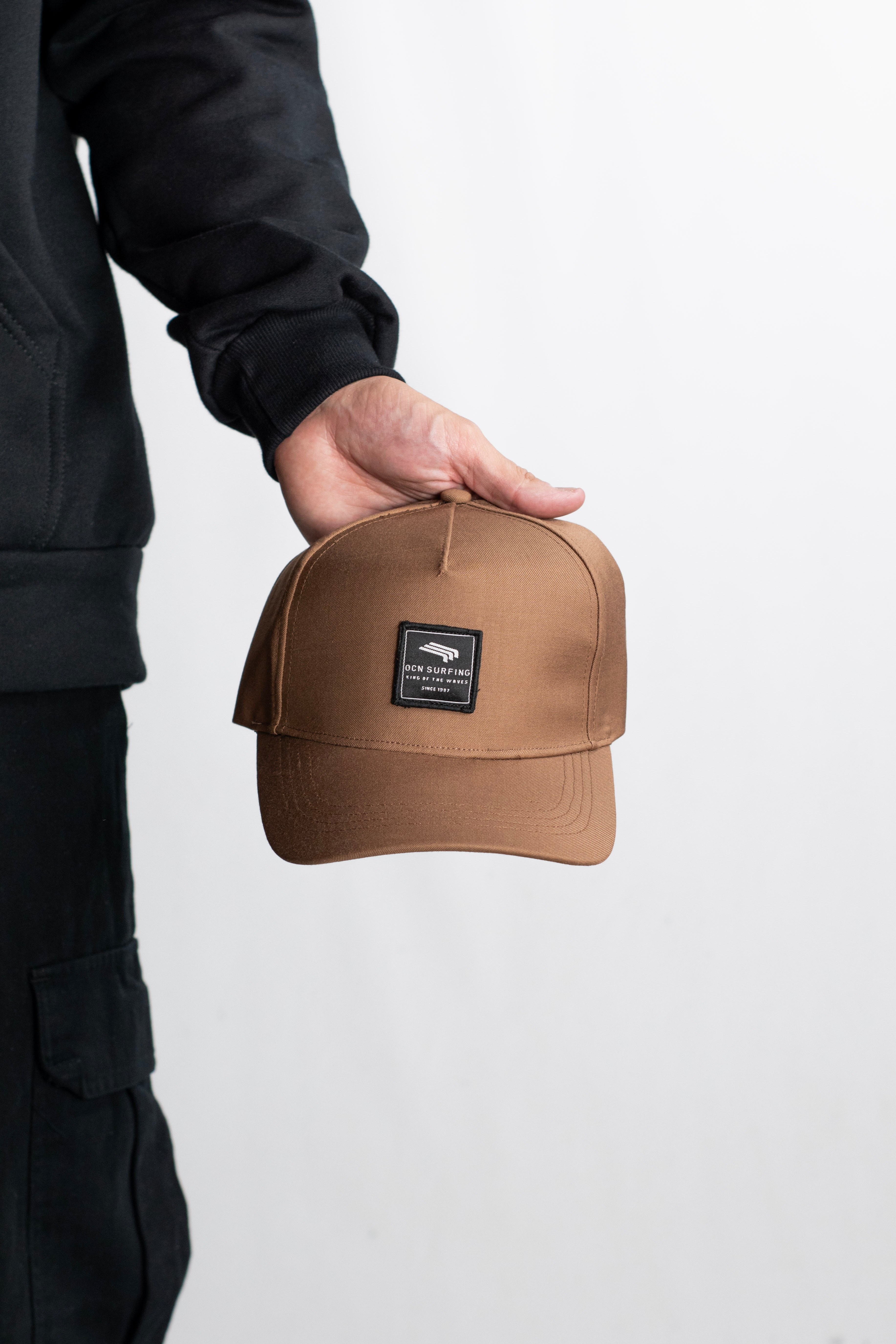 OCN H Silky Dark Brown Baseball Cap - Stylish & Comfortable Adjustable Hat for Men & Women - Perfect for Outdoor Activities, Sports, and Casual Wear