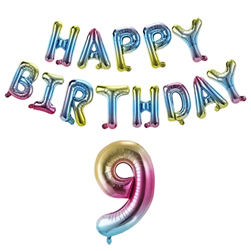 Rainbow-happy Birthday 9