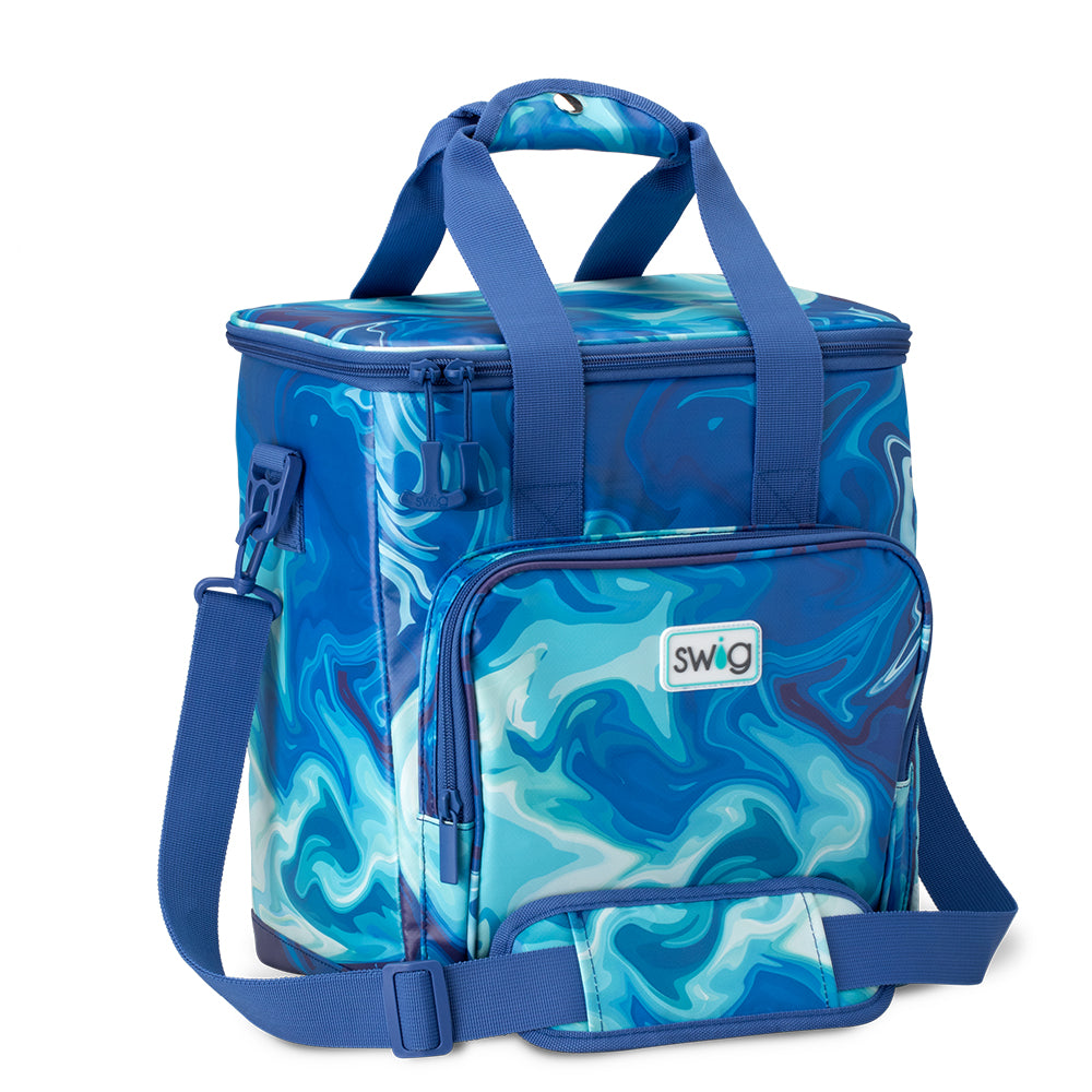 Blue Lagoon Boxxi 24 Cooler - Insulated Outdoor Cooler for Camping, Beach, Picnics & Tailgating - Leakproof & Durable Portable Cooler for Drinks & Food Storage