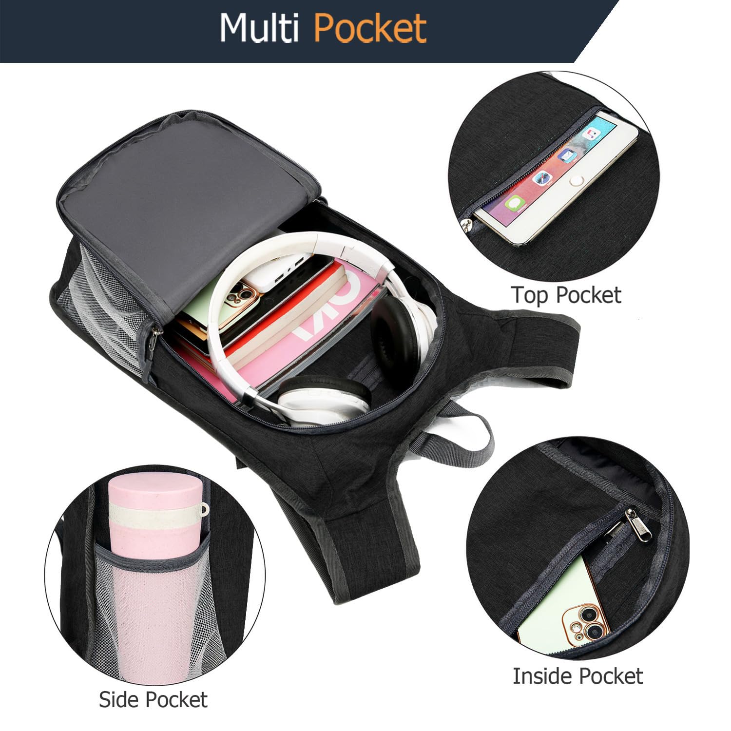 15L Lightweight Packable Hiking Backpack - Foldable Daypack for Travel, Hiking & Daily Use - Water-Resistant Shoulder Bag for Women & Men - Perfect for Commuting, Outdoor Adventures & Gym