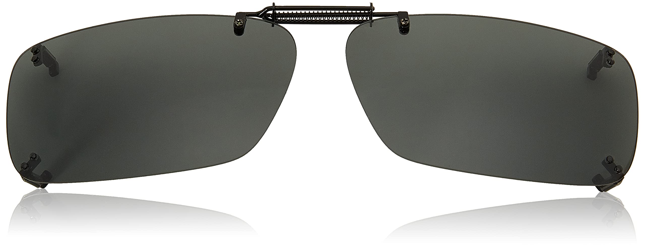 Dioptics Haven 19 Rectangular Clip-On Sunglasses for Men & Women - UV Protection, Lightweight & Stylish - Perfect for Driving, Outdoor Activities & Everyday Use