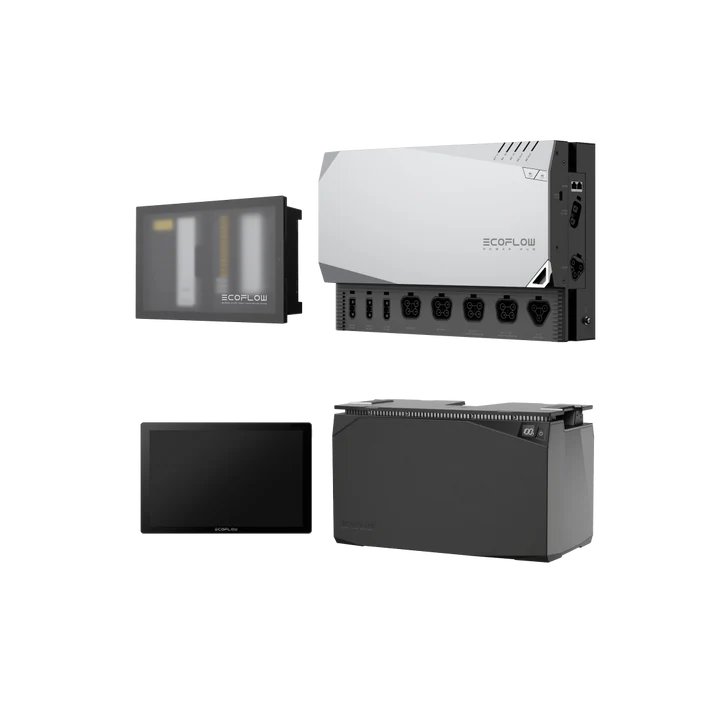 EcoFlow 5kVA 48V Solar Power Kit - Off-Grid Home Backup Battery System for Emergency Power & RV Camping