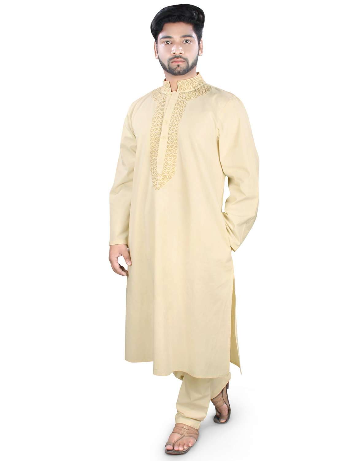 Faizan Kurta Pajama Set - Traditional Pakistani Cotton Kurta for Men - Perfect for Eid, Weddings & Festive Occasions