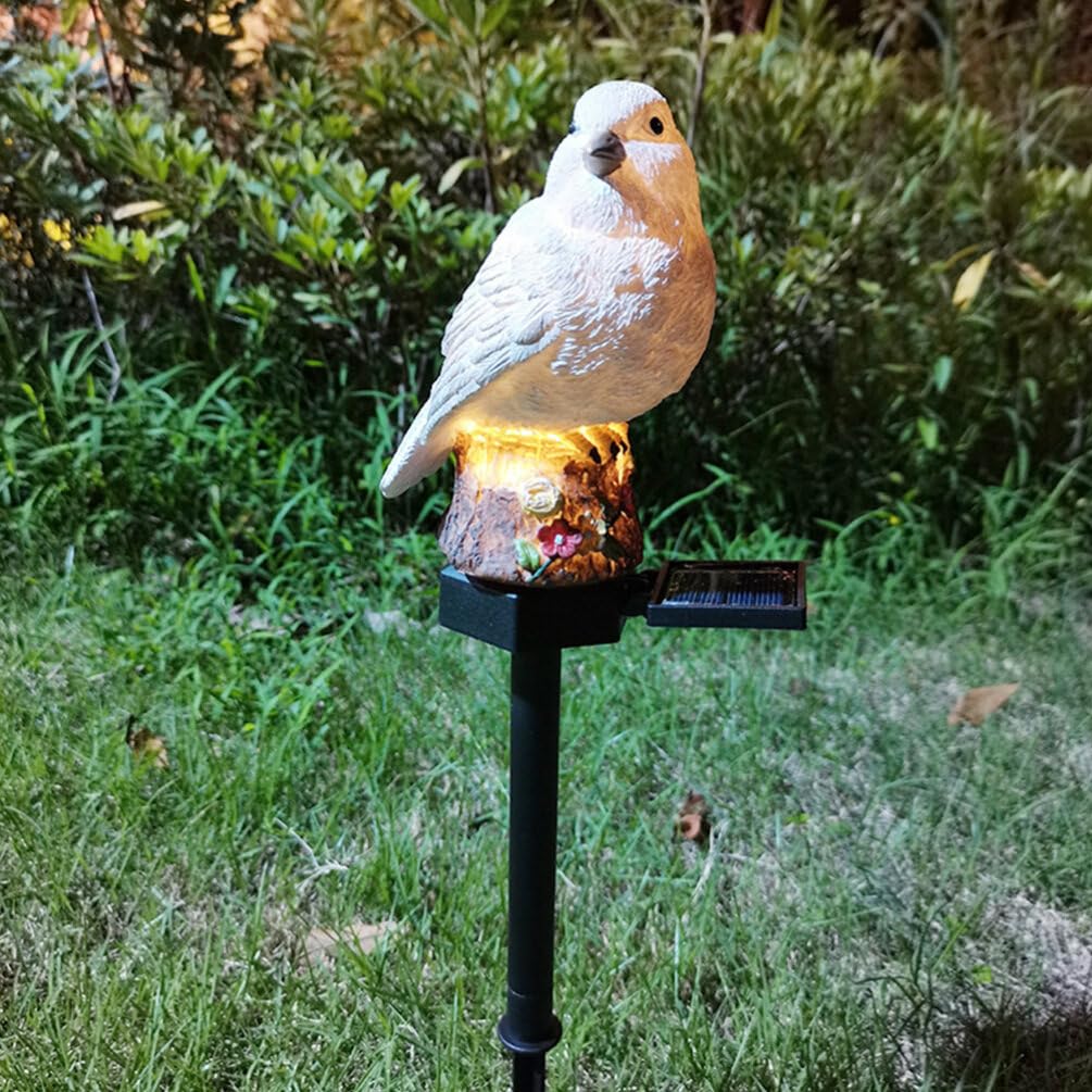 Uonlytech Solar Powered LED Seagull Garden Lights - Waterproof Outdoor Decorative Lighting for Lawn, Pathway & Yard | Perfect for Patio, Backyard & Landscape Decor