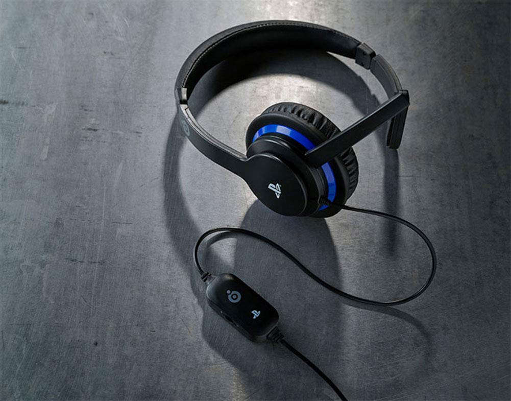 Official Sony Playstation Licensed Mono Headset by Bigben Interactive - Compatible with Playstation 4 - Perfect for Gaming, Streaming & Online Chat