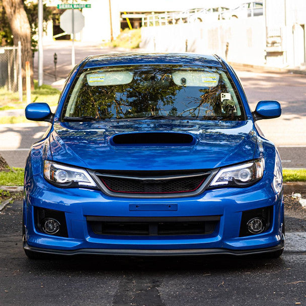 2008-2014 Subaru Impreza WRX & 2008-2011 Outback Sport LED Projector Headlights - Matte Black Housing with Clear Lens - High Performance Headlight Set for Night Driving & Off-Road Adventures