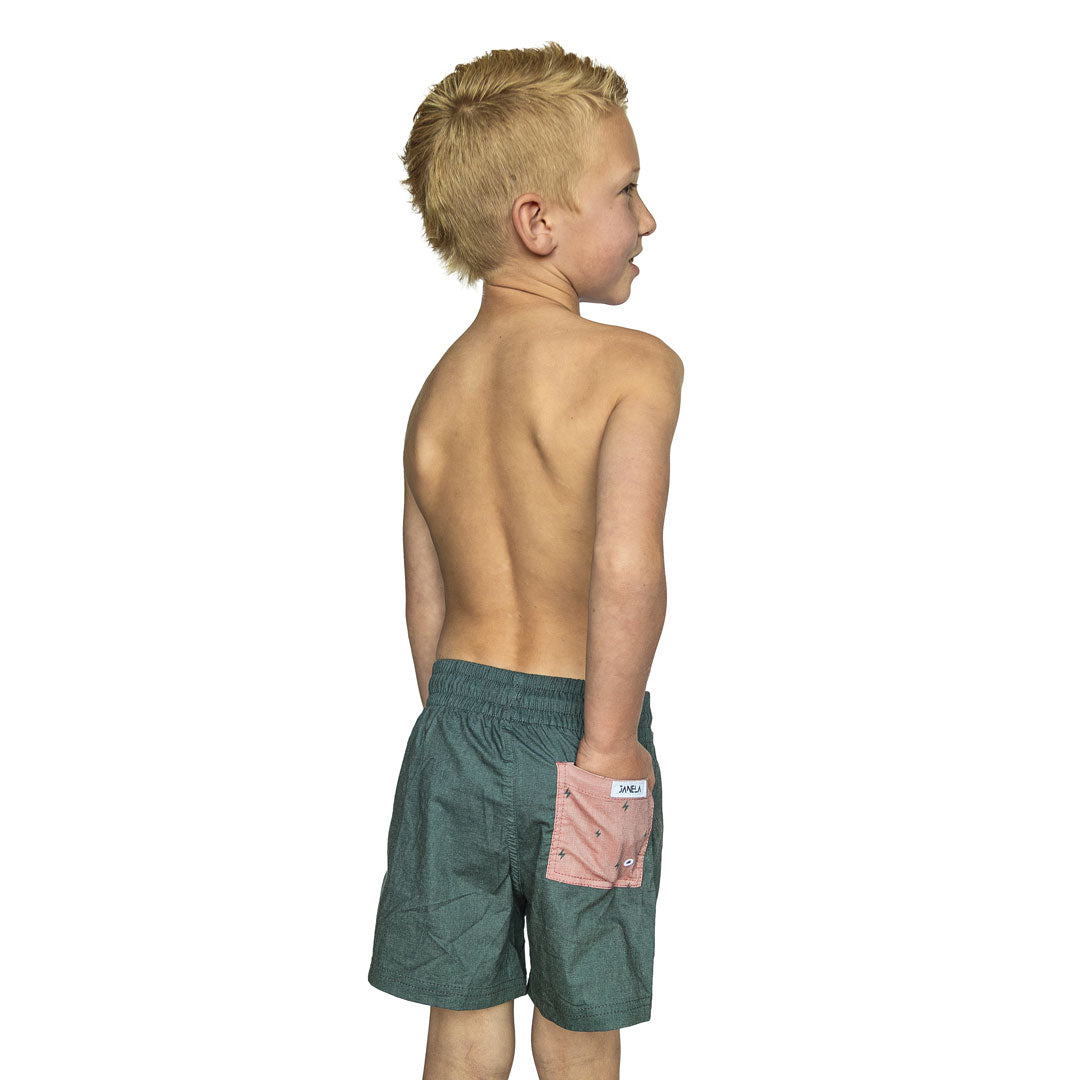 Boys' Reef Shorts - Quick-Dry Swim Trunks for Beach, Pool & Summer Outdoor Activities