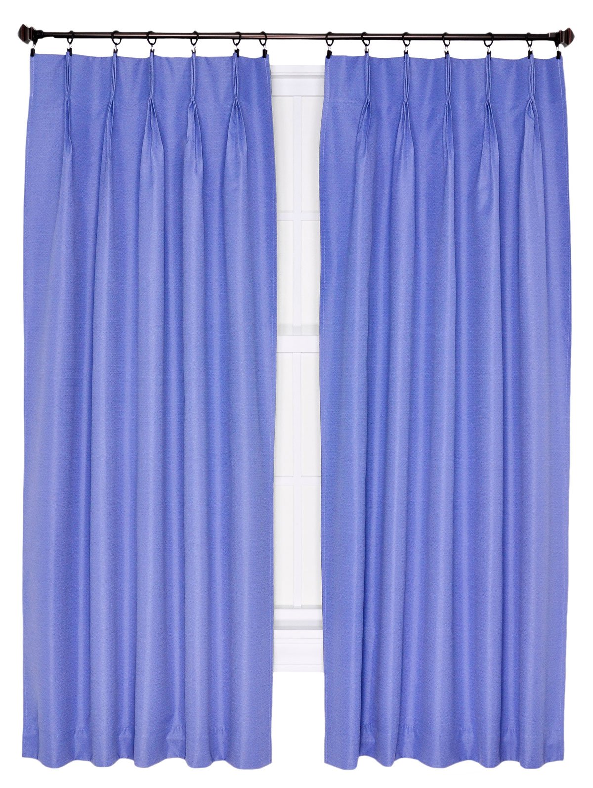 Ellis Crosby 96 x 84 Inch Thermal Insulated Pinch Pleated Foamback Curtains - Slate Gray Blackout Drapes for Living Room, Bedroom & Home Decor