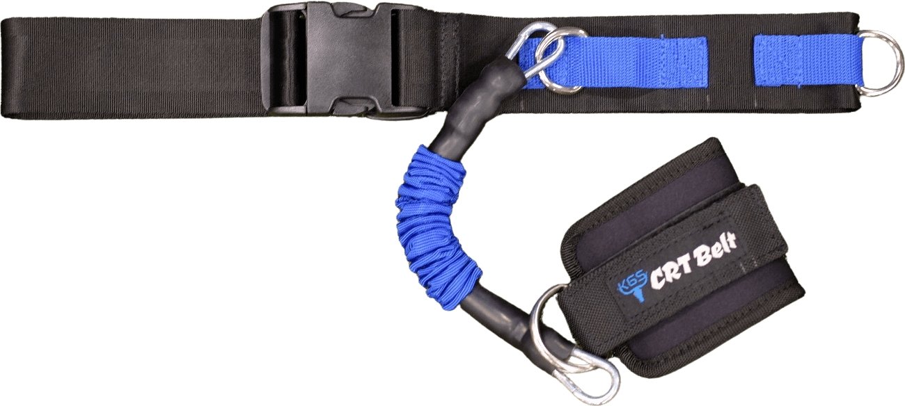 Catcher's Resistance Training (CRT) Belt & Zone Mat Bundle - Baseball Training Equipment for Catchers - Improve Blocking & Framing Skills
