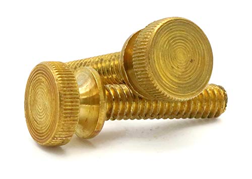 Knurled Head Thumb Screws - #6-32 x 3/8