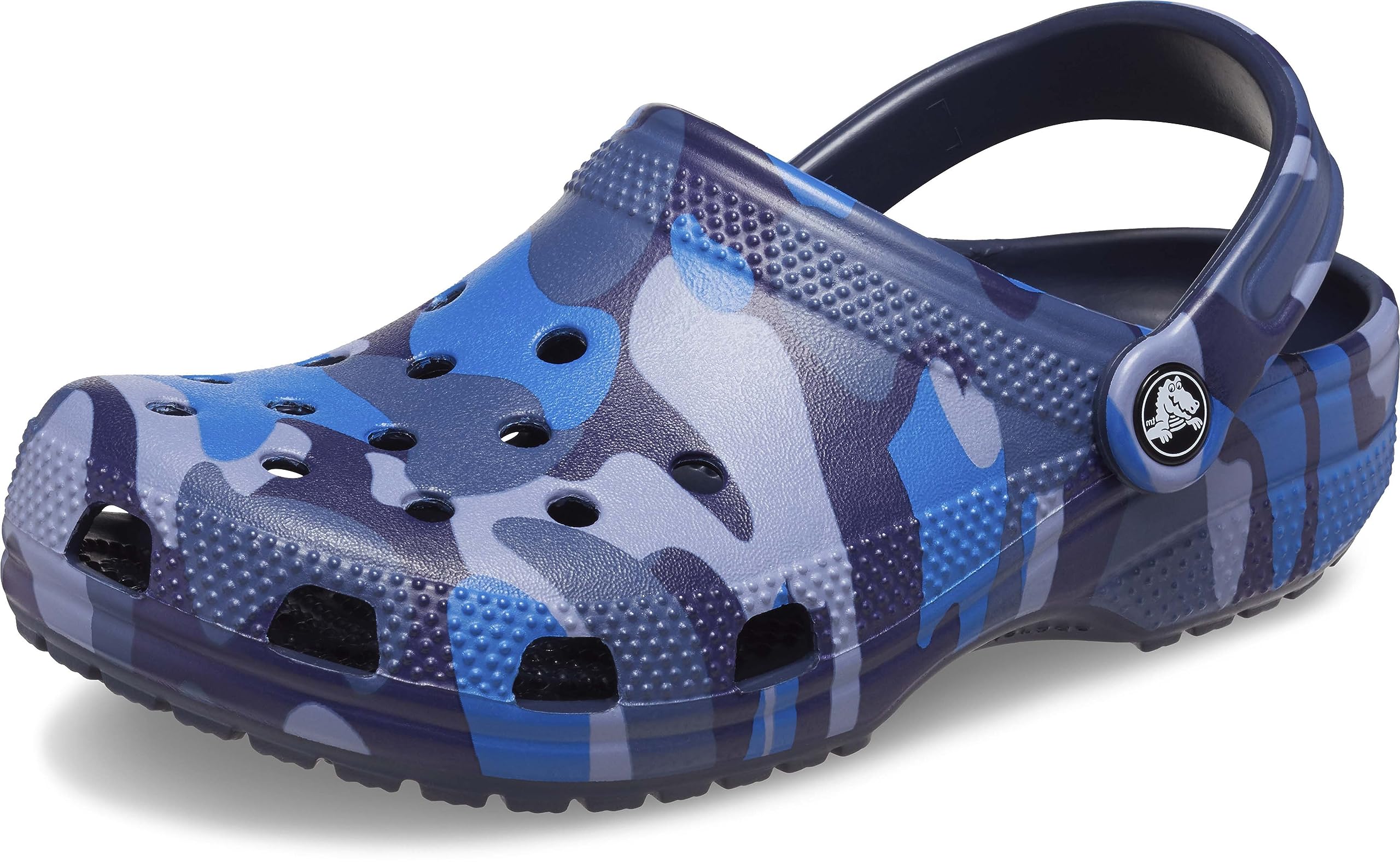 Crocs Unisex-Adult Classic Printed Camo Clog - Lightweight Comfortable Slip-On Shoes for Men & Women - Perfect for Casual Wear, Gardening, Beach & Outdoor Activities