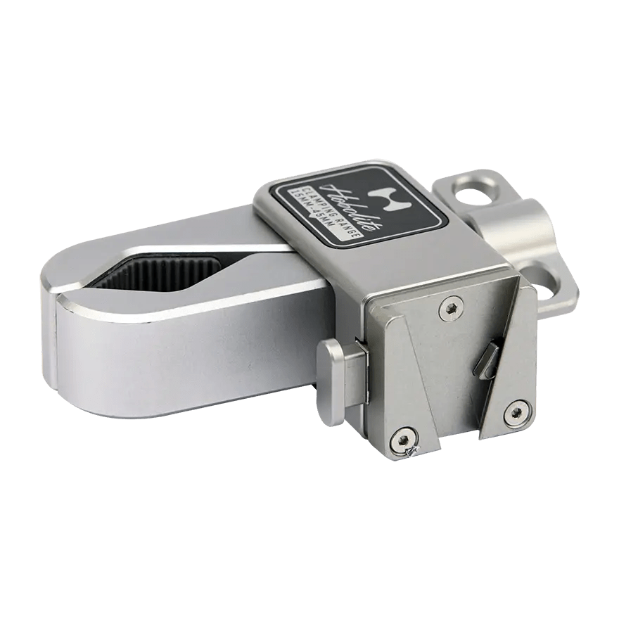 Hobolite V Mount Clamp - Secure Battery Mount for Cameras & Video Equipment | Perfect for DSLR, Mirrorless & Cinema Cameras | On-the-Go Filmmaking & Photography Accessory