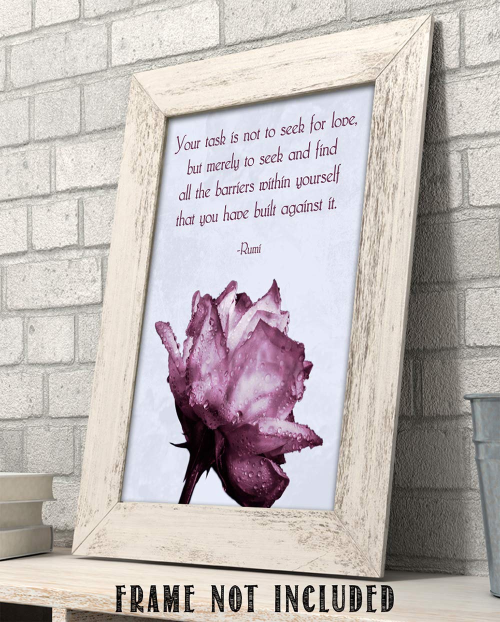 TJ Originals - Inspirational Wall Art Prints 11x14, Zen & Spiritual Decor - Perfect for Home & Office Motivation