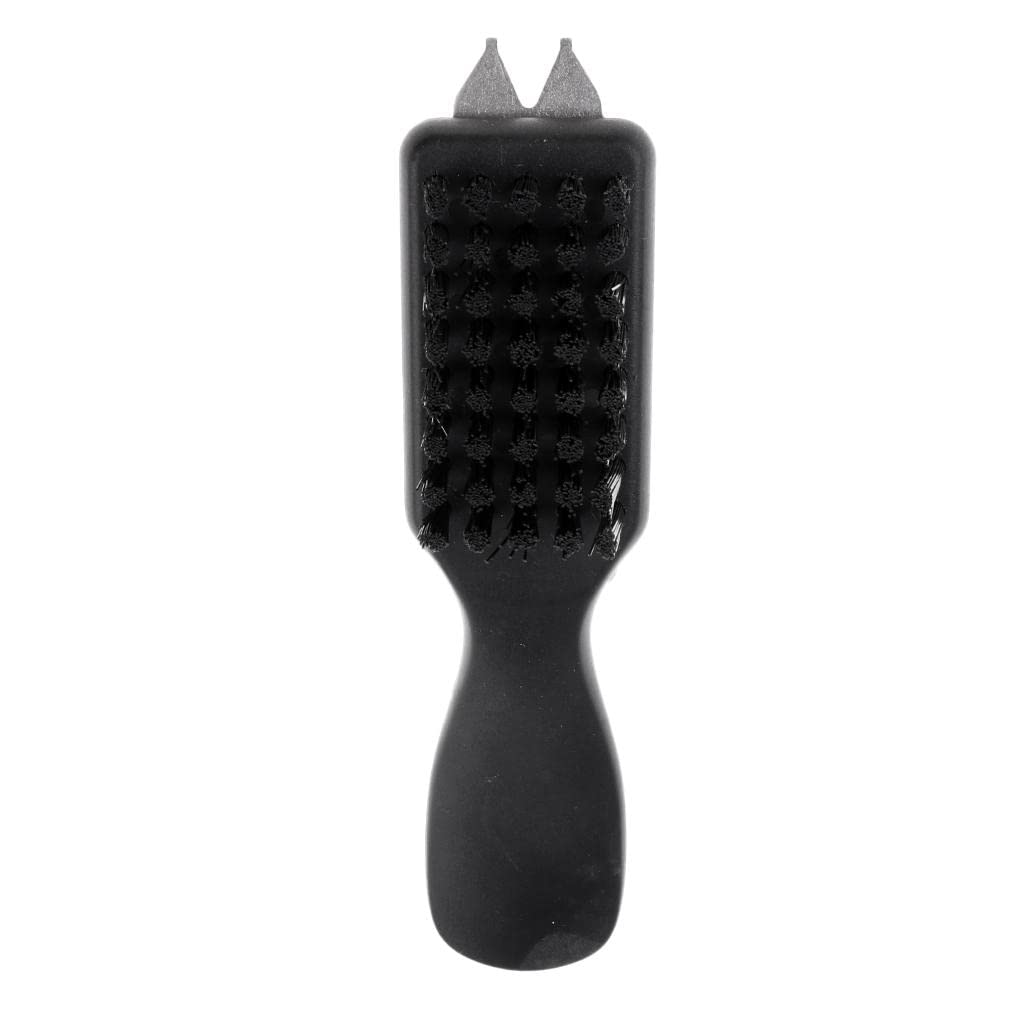 Compact Golf Shoe Brush Cleaner with Mud Remover - Essential Golfer & Caddie Tool for Cleaning Spikes & Soles - Perfect for Course, Driving Range & Club Maintenance