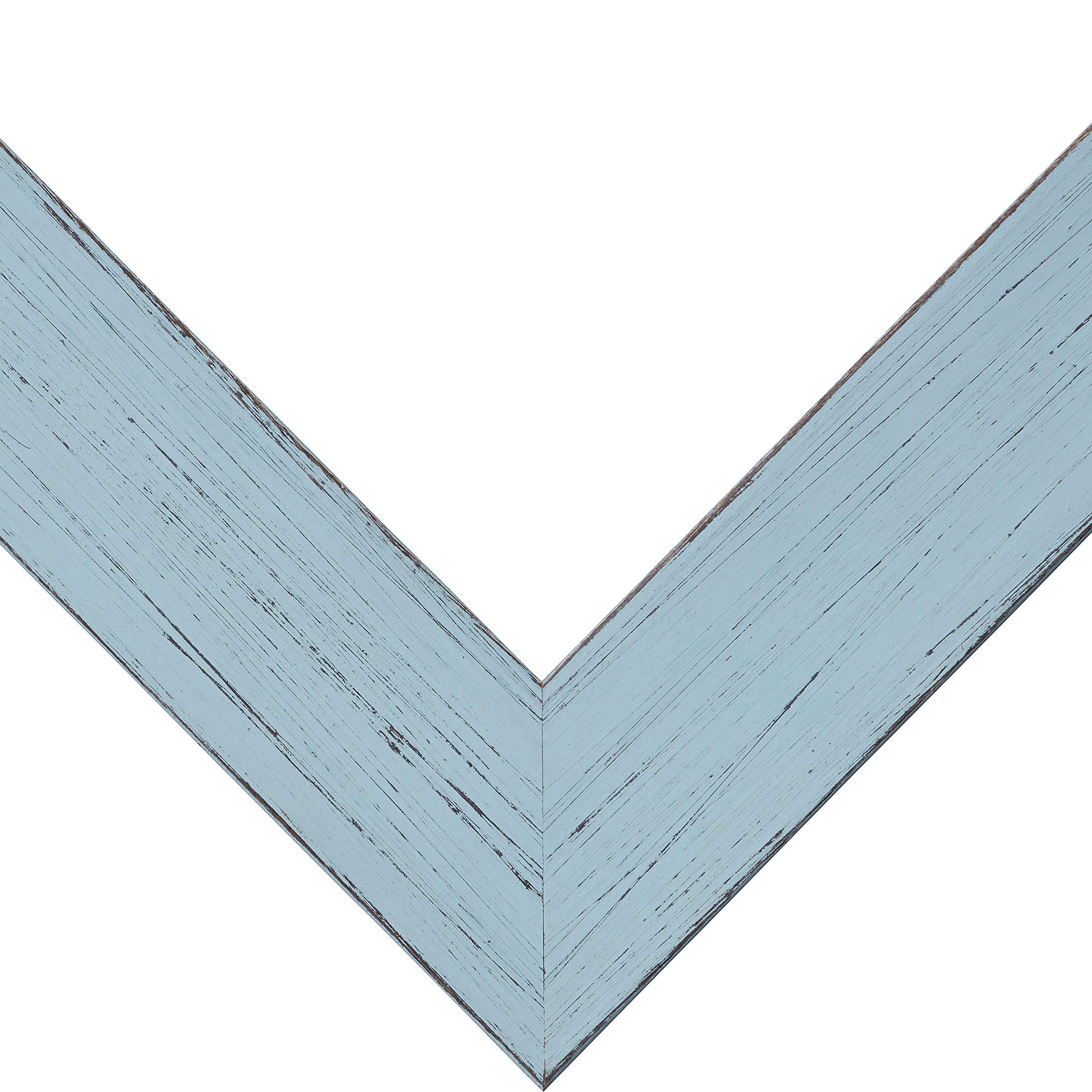 Craig Frames Jasper 9x11 Inch Picture Frame in Country Sky Blue for Home & Office Decor