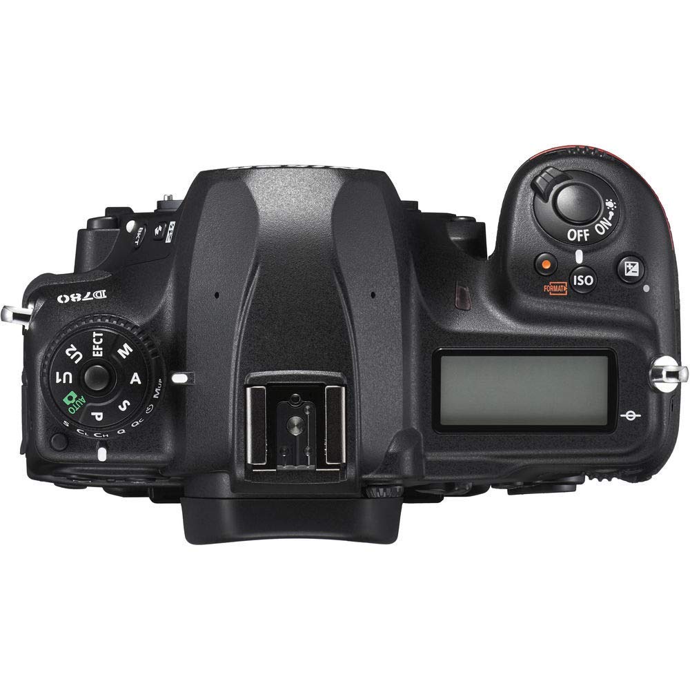 Nikon D780 DSLR Camera Body Only - International Model (Renewed) with 64GB Memory Card, Case, Corel Photo Software, 2x EN-EL15 Batteries, LED Light, HDMI Cable, Cleaning Kit & Tripod - Perfect for Professional Photography, Travel & Vlogging