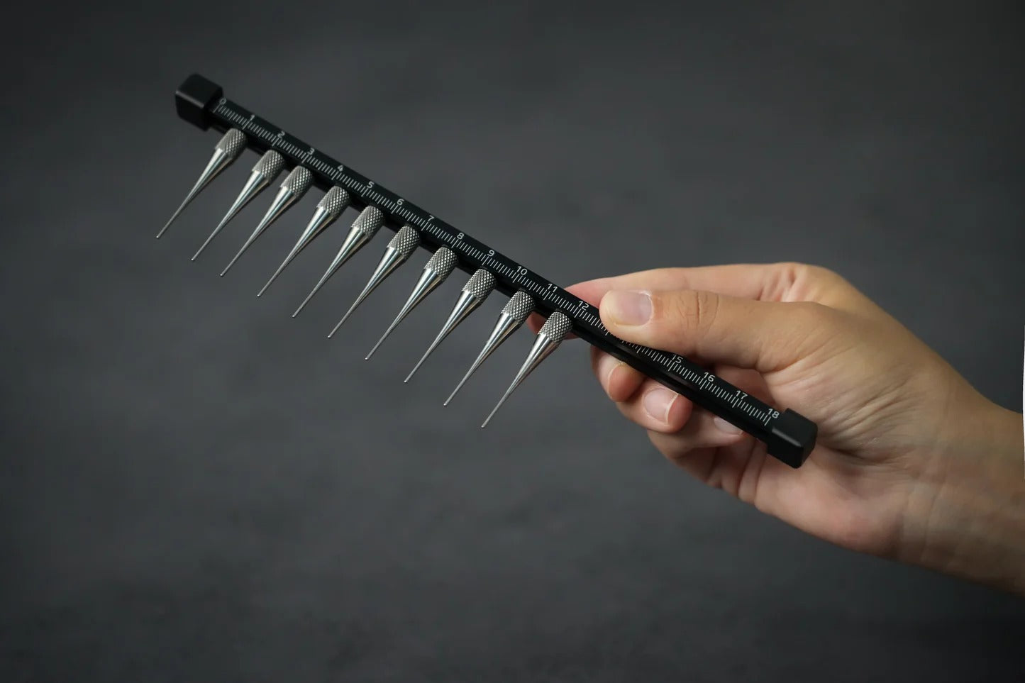 Titanium Glaze Hair Comb with 10 Teeth - Detangling Styling Tool for Wet & Dry Hair, Perfect for Salon & Home Use