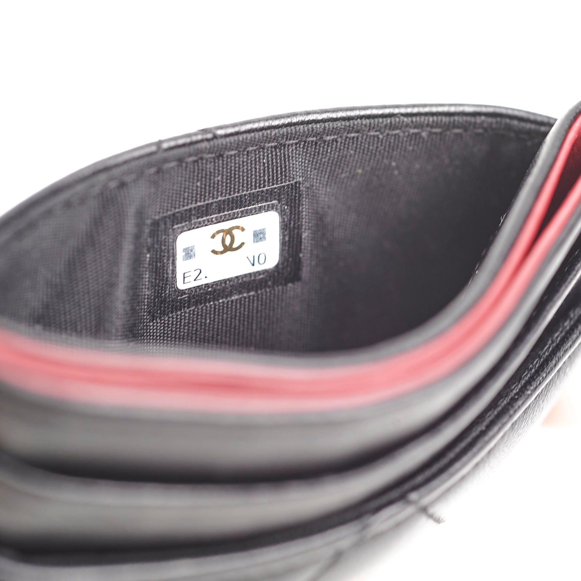 Chanel 19 Lambskin Cardholder Black - Luxury Leather Credit Card Holder for Women - Perfect for Everyday Use, Travel & Gift Giving
