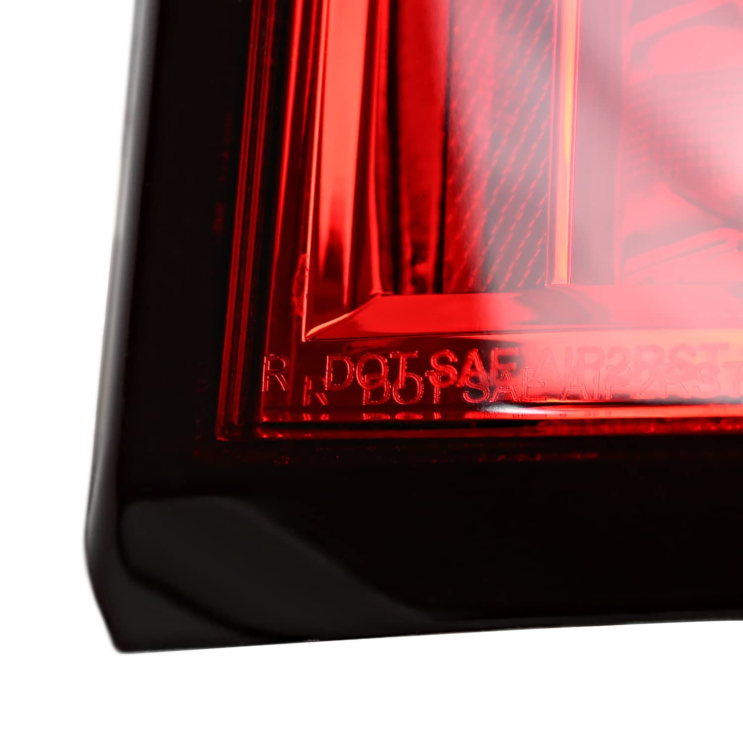 Spec-D Tuning Red Full LED Tail Lights for 2019-2023 Chevy Silverado 1500 - Left & Right Pair Tail Lamp Assembly - Enhanced Visibility & Style for Night Driving & Custom Truck Upgrades