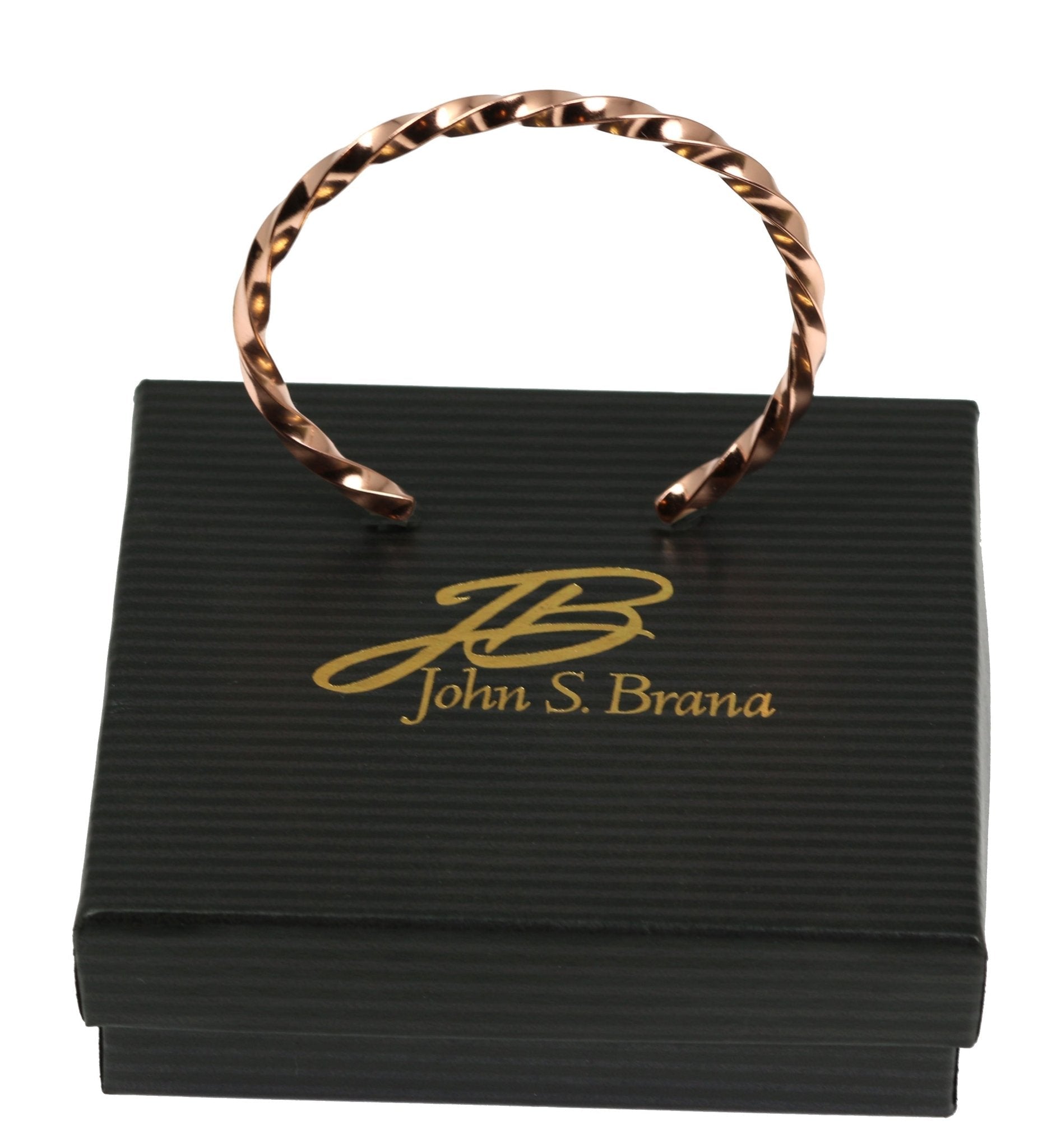 Twisted Copper Cuff Bracelet for Women - Handmade Solid Copper Bangle - Boho Jewelry for Everyday Wear & Special Occasions